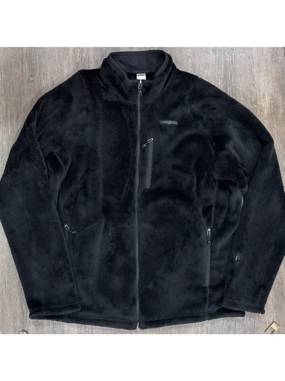 Patagonia R4 Jacket Mens XL Black Fleece Polartec 36103